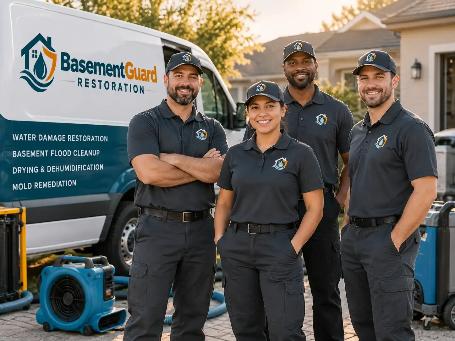 Basement Water Damage Restoration company in Skippers, VA